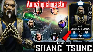 Klassic Shang Tsung Faction War Gameplay Review | Amazing Gold Character | MK Mobile