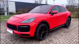 Cayenne E-Hybrid Coupe | Lava Orange | 20 Plate