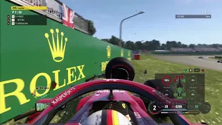 F1 2018 Gameplay #1-Some laps around Japan in Sebastian Vettel's Ferrari