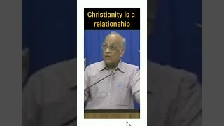 Christianity is a relationship (By: Ps.Zac Poonen)#Sermonclip #ZacPoonen #cfc#shorts #viral #reels