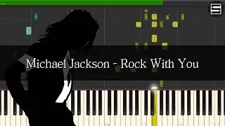 Michael Jackson - Rock With You | 마이클잭슨 베스트 피아노 연주곡집 수록곡 | Piano Cover