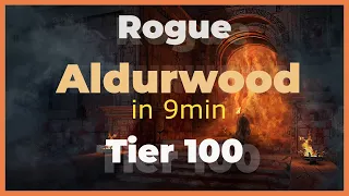 Diablo 4: Rogue Nightmare Tier 100 - Aldurwood in 9 Minutes