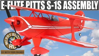 E-flite Pitts S-1S BNF Basic with AS3X and SAFE Select, 850mm Assembly No.EFL35500