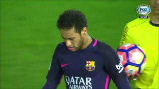 Neymar vs Granada (Away) HD 720p (04/02/2017) by LAcomps20