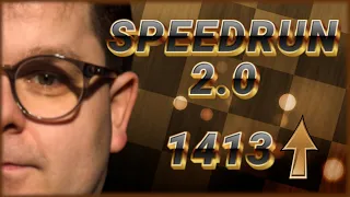 OPONENT ~ 1370 grał REWELACYJNIE! | szachy: speedrun 2.0
