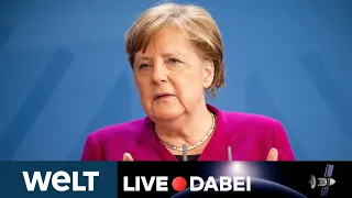 DEBATTE UM CORONA-MAßNAHMEN: Statement von Kanzlerin Merkel nach Ministerpräsidenten-Konferenz