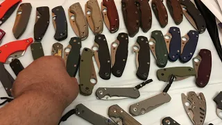 54 Limited Edition Chris Reeve, Spyderco, Microtech and Hinderer Knives on Sale Saturday 11/13/2021!