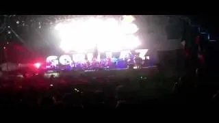 Glastonbury 2010 Gorillaz Feel Good Inc. (Good Quality Sound).