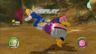 Dragonball Raging Blast 2 - Majin Vegeta vs Majin Buu.