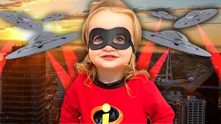 Transforming My Toddler Into A Superhero!