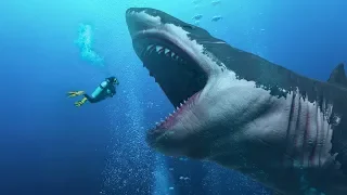 MEGALODON VIVO ENCONTRADO EN LA FOSA DE LAS MARIANAS