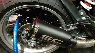 Husqvarna Svartpilen 401 aftermarket exhaust sound