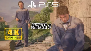 Uncharted 4 : A Theif 's End Walkthrough (PS5) chapter 6 : Once a Theif... 4K60FPS HDR Gameplay