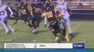 Highlights: Bishop Kelly shuts out Centennial on the road