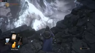 [Dark Souls III clip] Easy way to kill the hobo katana master!