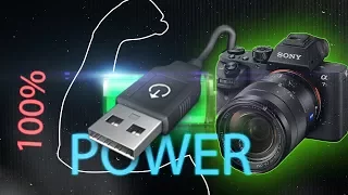 Как заставить камеру работать от USB!? External DSLR power supply ОТ USB