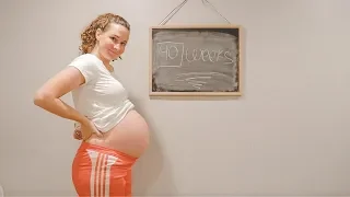 41 Weeks Pregnancy Belly Progression || Epic Transformation!