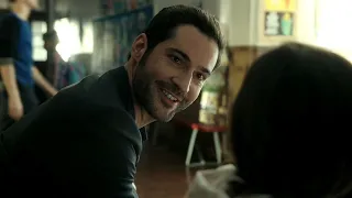 Lucifer (Netflix) School Scene