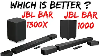 JBL BAR 1300 VS JBL BAR 1000