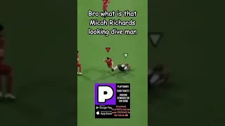 DROGBA DOES THE MICAH RICHARDS DIVE #fifa #gaming #funny #football #shorts