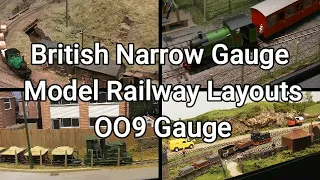 British Narrow Gauge Model Railway Layouts OO9 Gauge