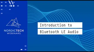 Introduction to Bluetooth LE Audio