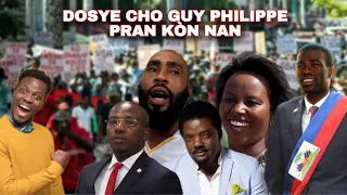 DOSYE CHO..GUY PHILIPPE TRANBLE PEYI A...MARTINE MOÏSE..SE KOUNYEA DOSYE YO PRAN LARY.TI CLAUDE SEZI