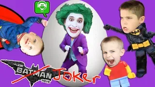 Lego Batman Video Game and Surprise Egg with HobbyKidsGaming!