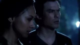 Damon And Bonnie Die Together (Final Scene) - The Vampire Diaries 5x22 Scene