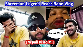 Shreeman Legend React Rane Vlog 😂 || नेपाळी दिसतो मी || 😂 #shreemanlegend #bandhilki #reaction
