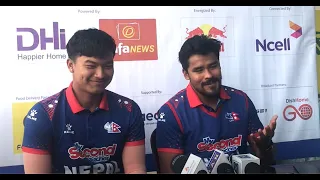 Kushal Malla & Karan KC reacts after beating Namibia by 3 Runs | Triangular T20I Series