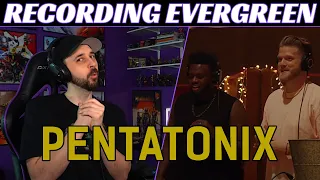 THEY'RE A PERFECT TEAM! Pentatonix REACTION - The Recording of Evergreen