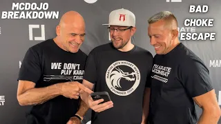 McDojo Breakdown: Bad Choke Escape (Feat. Bas Rutten & GSP)