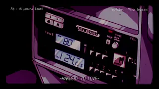 The Weeknd - Hardest To Love | 80's vibe