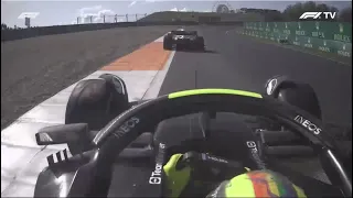 Hamilton gets impeded by Tsunoda | 2023 Dutch GP