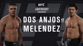 UFC2 - RDA vs Melendez [Hell of a fight!] I'm RDA
