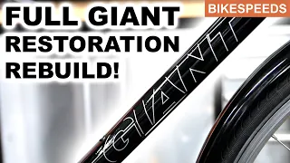 Giant Escape Restoration! Full bike rebuild | Detail and Service!