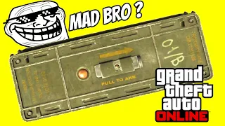 Trolling Players with Proximity Mines in Gta Online