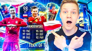 98 TOTS LEWANDOWSKI I EN PAKKE!!! KÆMPE BUNDESLIGA PACKOPENING GIVER VANVITTIGE TOTS!