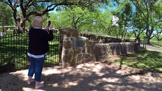 Lyndon Baines Johnson, President, Grave, set in a beautiful family cemetery.