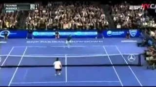 Roger Federer vs Andy Roddick BNP PARIBAS SHOWDOWN 2012