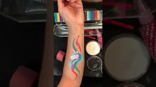 Easy Rainbow Unicorn Face Paint Tutorial