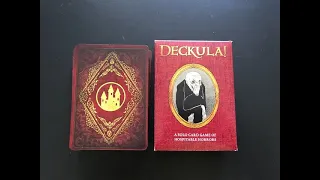 Deckula! Wonderful solo card game