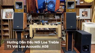 Hướng Dẫn Đấu Nối Loa Treble T1 Với Loa A08