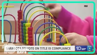 Sarasota to vote on Title IX compliance