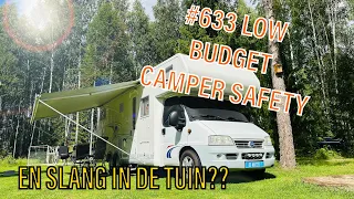 #633 CAMPER BEVEILIGING EN VREEMDE BEESTEN!