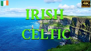 Relax & De-stress With Beautiful Celtic Ireland in 4K-Magical Music & Scenes Part 2 Sleep Help...