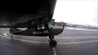 Valdez STOL 2019. Bush Air C170 wingcam.