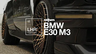 Rotiform LHR-F Forged 3-Piece Wheel | Stan Chen's BMW E30 M3 | Toyo Tires | 4K
