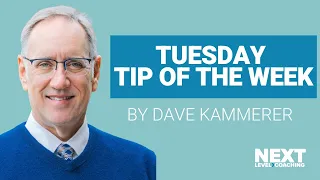 Tuesday Tip of the Week by Dave Kammerer 4/28/2023